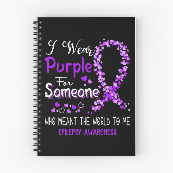 Item preview, I Wear Purple For Epilepsy Awareness designed and sold by Tadmab.