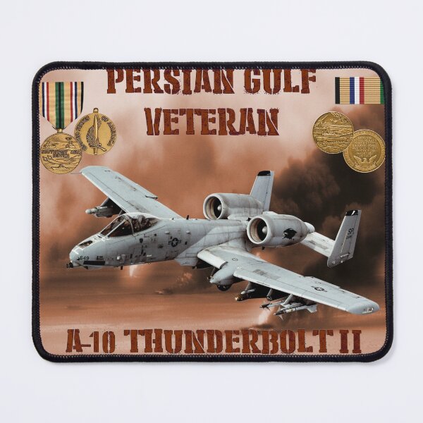 Item preview, A-10 Thunderbolt Persian Gulf Veteran designed and sold by Mil Merchant.