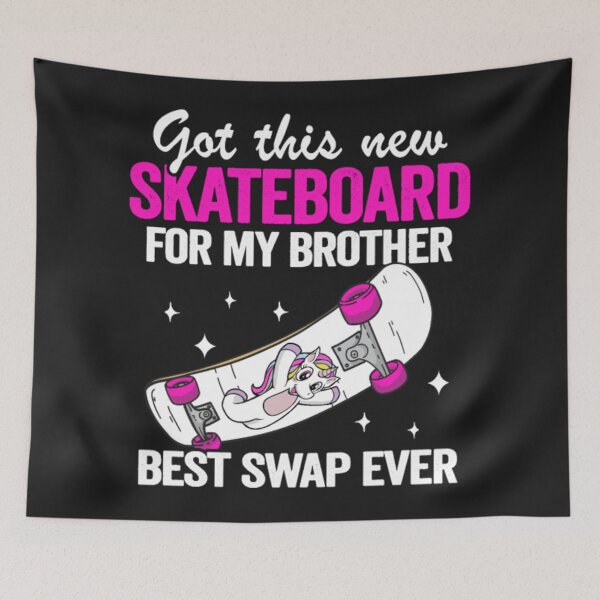 Item preview, New Skateboard For My Brother designed and sold by StarcyWol.
