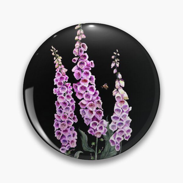 Item preview, Foxglove. Digitalis purpurea  designed and sold by Sitenkovamary.