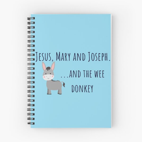 Item preview, Jesus, Mary and Joseph and the Wee Donkey... designed and sold by BlakefourDesign.