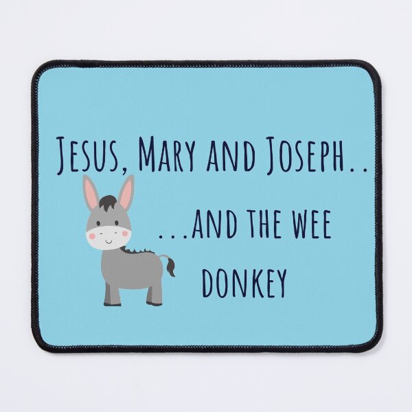 Item preview, Jesus, Mary and Joseph and the Wee Donkey... designed and sold by BlakefourDesign.