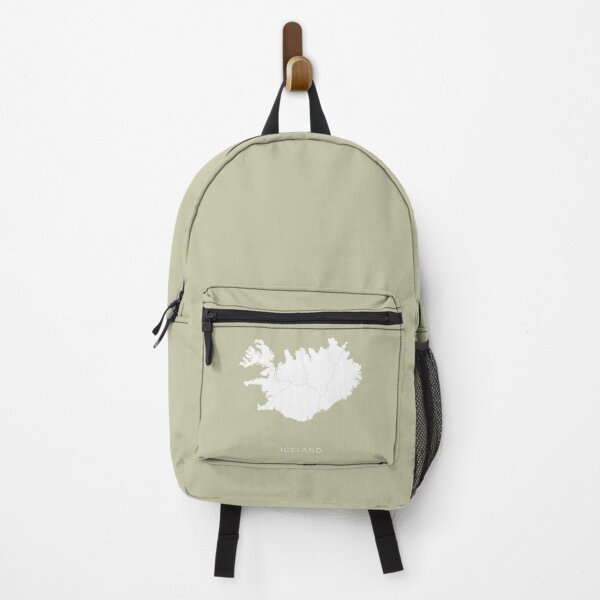 Item preview, Green and White Map of Iceland designed and sold by By-Danni-Marie.