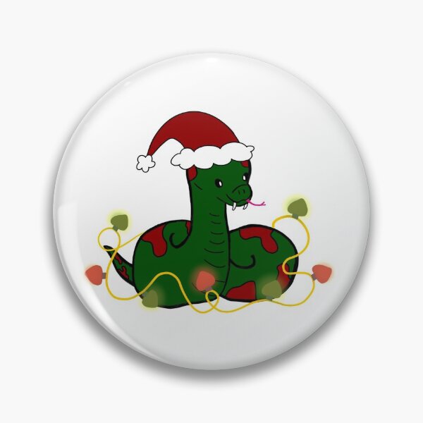 Item preview, Merry Hissmass (snake Santa) designed and sold by kjenky.