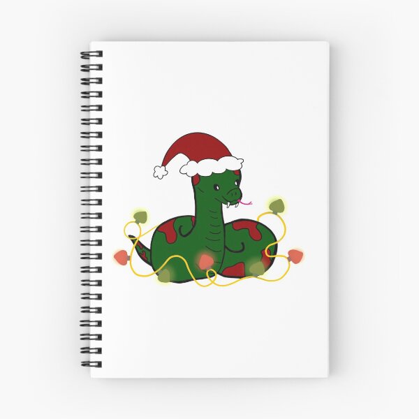 Item preview, Merry Hissmass (snake Santa) designed and sold by kjenky.