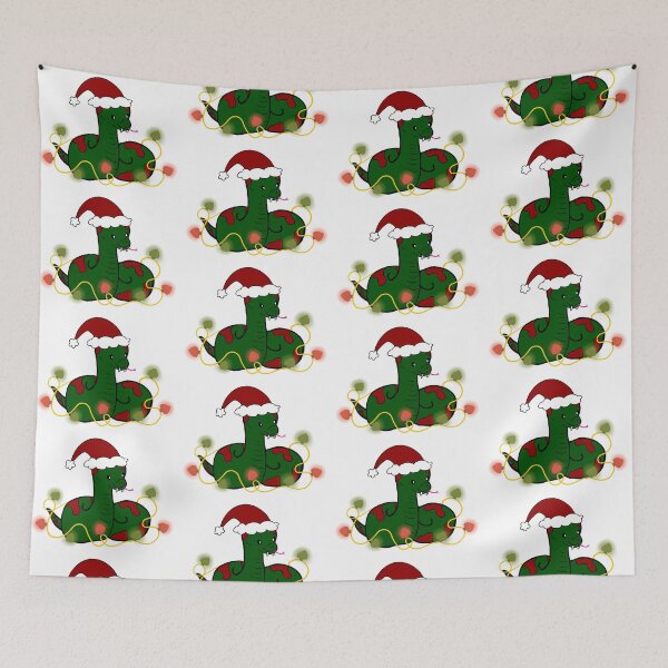 Item preview, Merry Hissmass (snake Santa) designed and sold by kjenky.