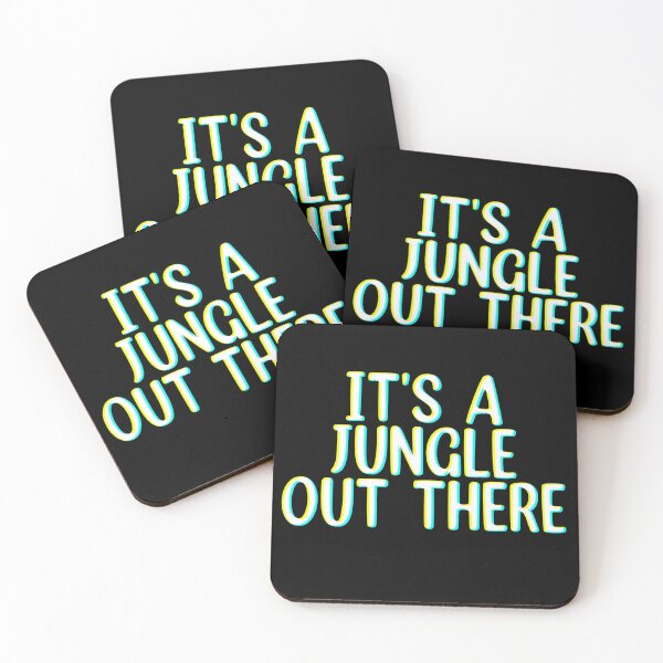 Item preview, It's a jungle out there monk gift designed and sold by Mr Wolf.
