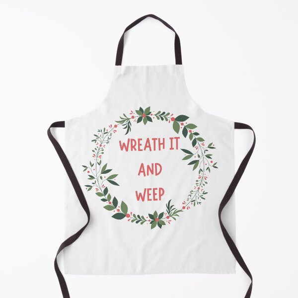 Item preview, Wreath it and Weep Pun designed and sold by Pun Intended.