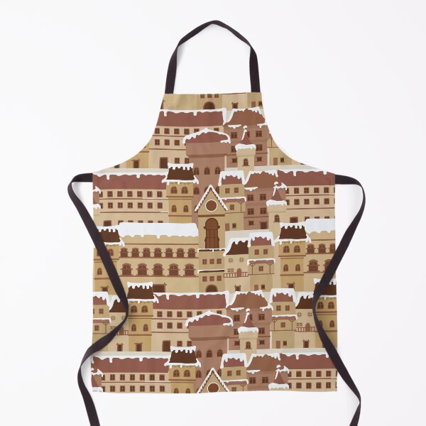 Item preview, city in snow designed and sold by space-kitten.