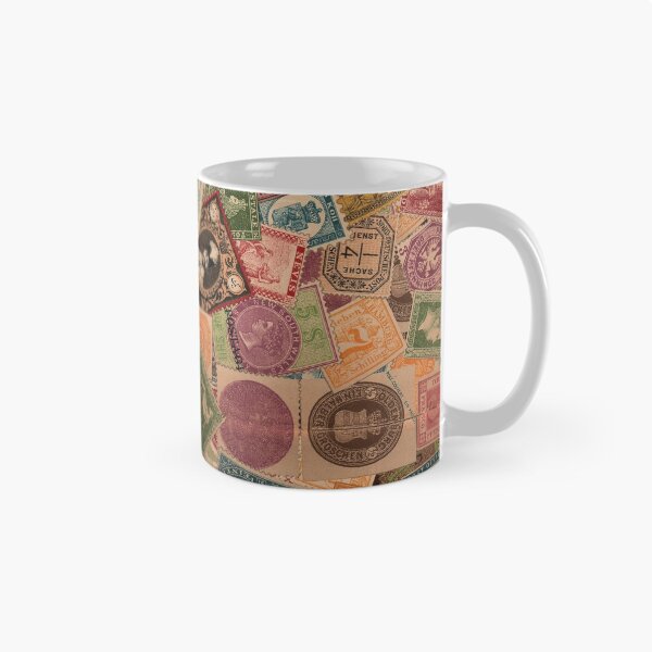 Item preview, Vintage Postage Stamp Collage - Circa 1895 designed and sold by DigitalEffects.