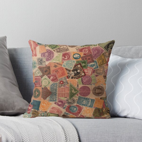 Item preview, Vintage Postage Stamp Collage - Circa 1895 designed and sold by DigitalEffects.