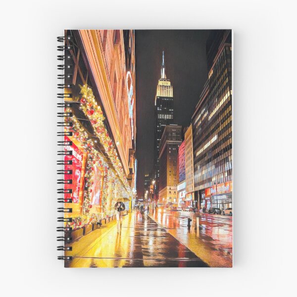 Item preview, Christmas Scene New York designed and sold by Sofia-Draws.