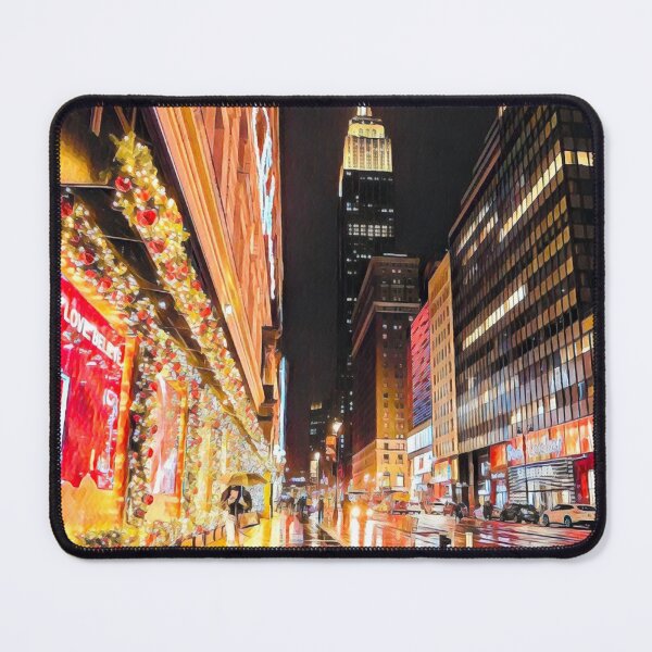 Item preview, Christmas Scene New York designed and sold by Sofia-Draws.