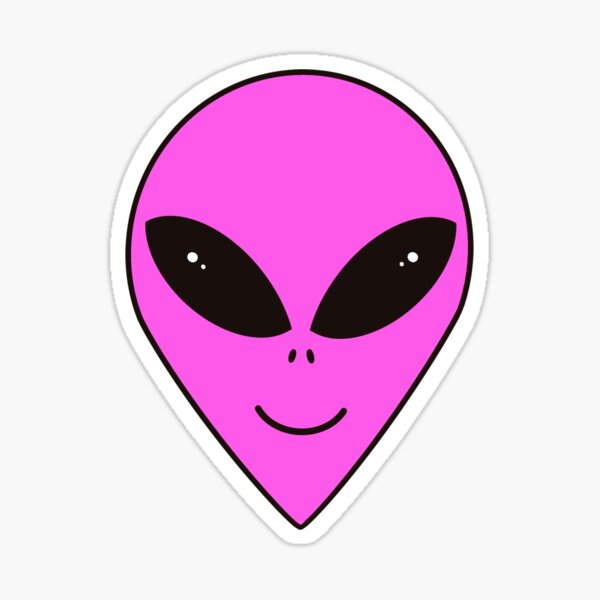 Cute Alien Sticker For Sale By Shyennemoran Redbubble 6511