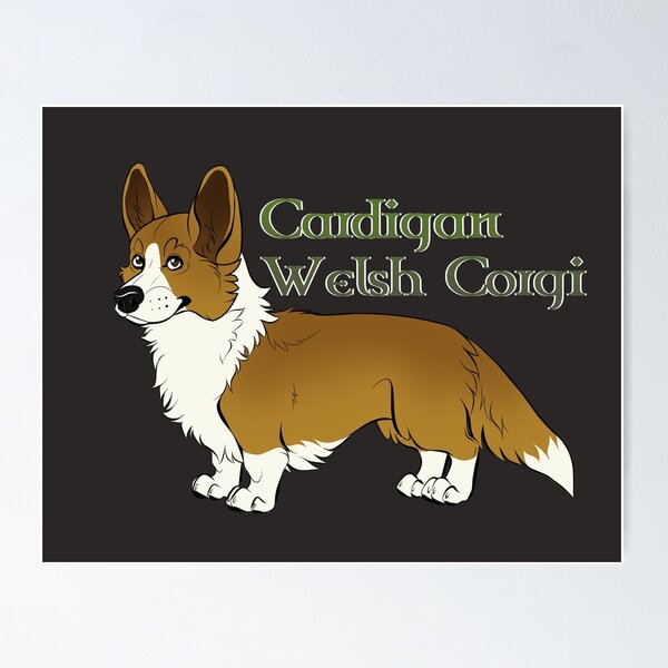 Aperçu de l'œuvre Cardigan Welsh Corgi - Rouge créée et vendue par cardimac.