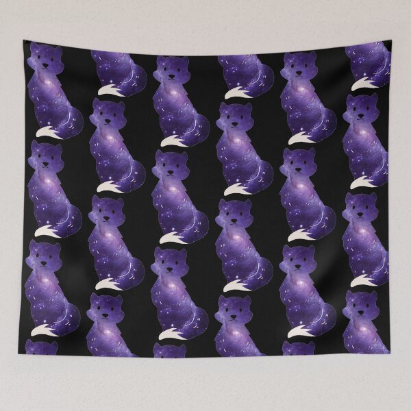 Item preview, Galaxy fox pattern - Fantasy  designed and sold by LukjanovArt.