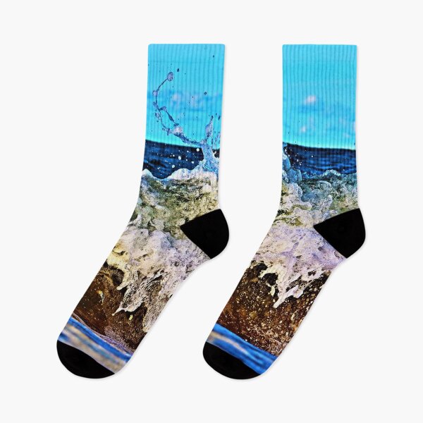 Item preview, Colorful Splashy Waves designed and sold by KaSaPo.