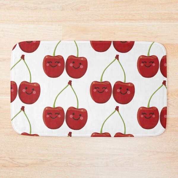 Item preview, A Happy Pair of Cute Cherries designed and sold by VicEllisArt.
