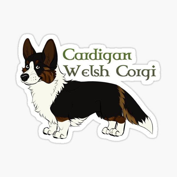 Item preview, Cardigan Welsh Corgi - Tri (Brindle) designed and sold by cardimac.