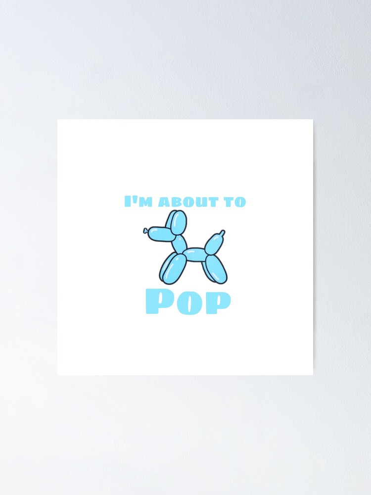 "Balloon Dog Quote" Poster for Sale by ModernMutt Redbubble