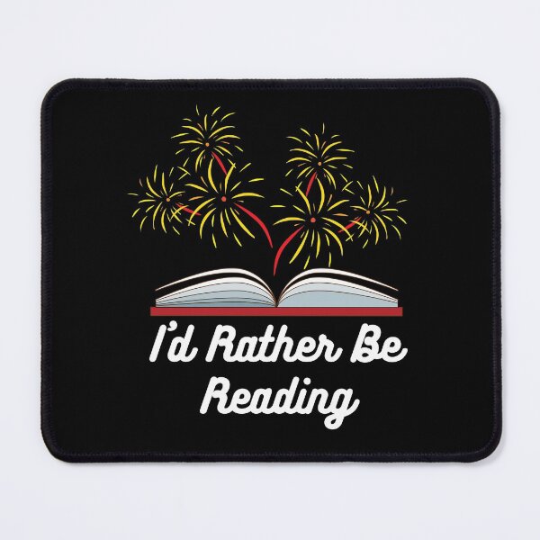 Item preview, I'd Rather Be Reading designed and sold by Crafty-Mornings.