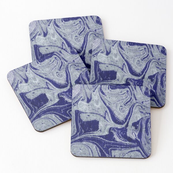 Item preview, Blue Marble Watercolor Stone Surface Texture Collection V designed and sold by Irina Sztukowski.