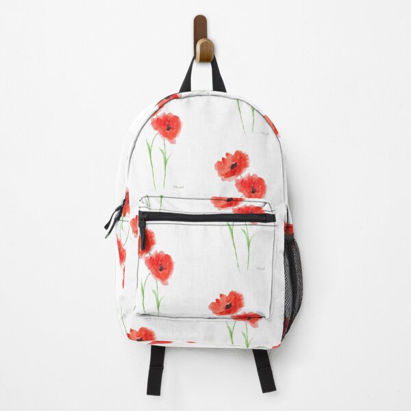 Item preview, Poppies flowers watecolor painting designed and sold by Monika Howarth.