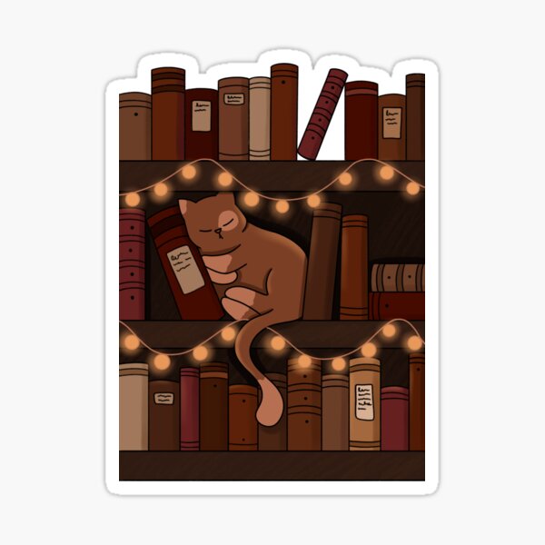 Item preview, Library Cat designed and sold by annexart.