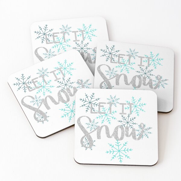 Item preview, Let it snow with snowflakes designed and sold by KRJ Design.