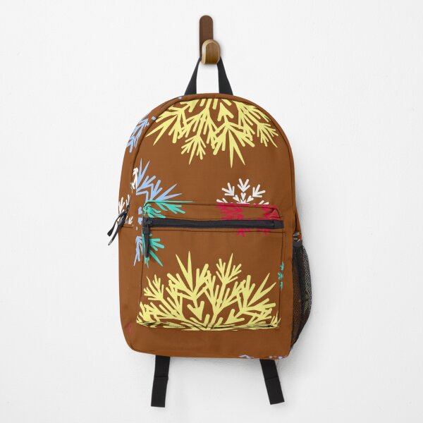 Item preview, Merry Christmas Brown Multicolored Snowflakes Idea designed and sold by Ross-Sergey.