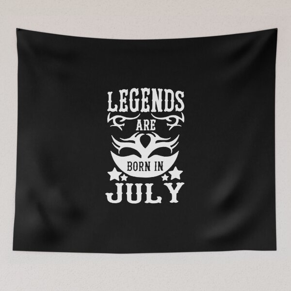 Artikelvorschau, Trust me Legends are born in July Chains Gift Premium Apparel Funny Holiday Xmas entworfen und verkauft von DesignByHeartUK.