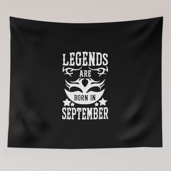 Item preview, Trust me Legends are born in September Chains Gift Premium Apparel Funny Holiday Xmas designed and sold by DesignByHeartUK.