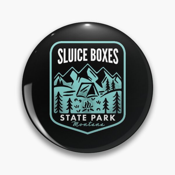 Item preview, Sluice Boxes State Park Montana designed and sold by HalpinDesign.