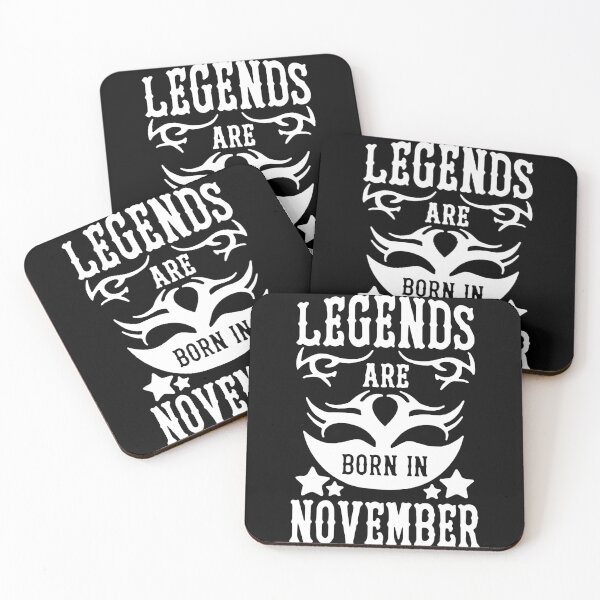 Item preview, Trust me Legends are born in November Chains Gift Premium Apparel Funny Holiday Xmas designed and sold by DesignByHeartUK.