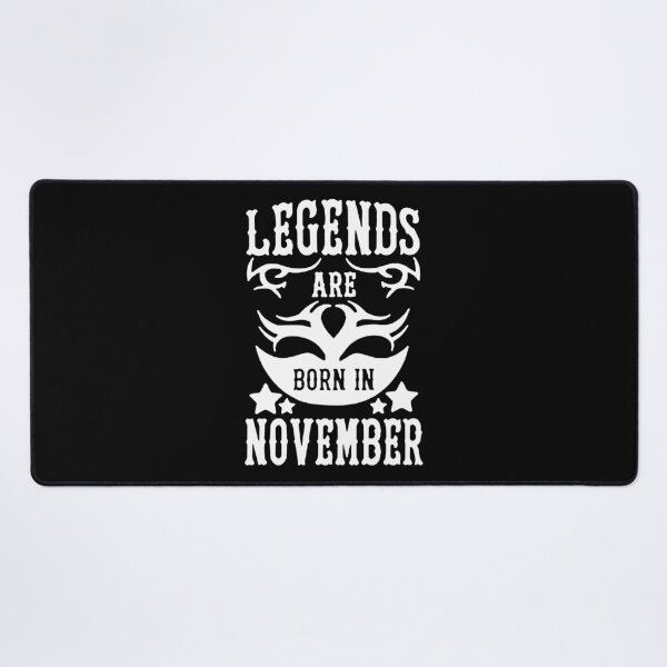 Artikelvorschau, Trust me Legends are born in November Chains Gift Premium Apparel Funny Holiday Xmas entworfen und verkauft von DesignByHeartUK.
