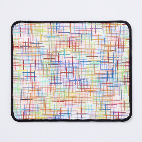Item preview, Abstract multicolored checkered pattern on white background. designed and sold by IaroslavB.