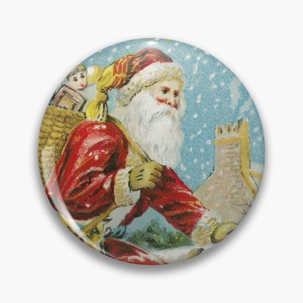 Artikelvorschau, Weihnachtsmann | Weihnachtsgruß (ca. 1900s) | Weihnachten | Miriam und Ira D. Wallach Kunstgemälde entworfen und verkauft von Depic Spirit.