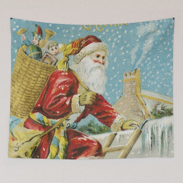 Artikelvorschau, Weihnachtsmann | Weihnachtsgruß (ca. 1900s) | Weihnachten | Miriam und Ira D. Wallach Kunstgemälde entworfen und verkauft von Depic Spirit.