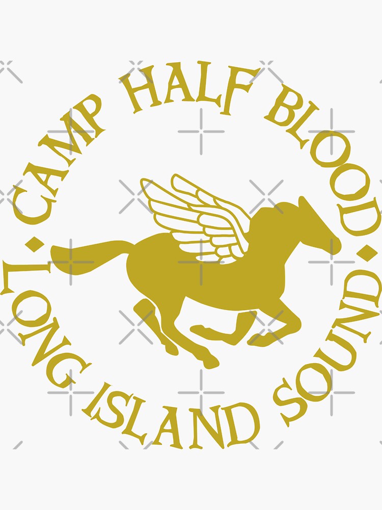 Camp Half Blood Long Island Sound - Graphic Designs - Sticker