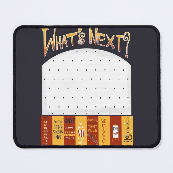 Item preview, "What's Next?" Vintage-Style Circus Poster designed and sold by LochNestFarm.
