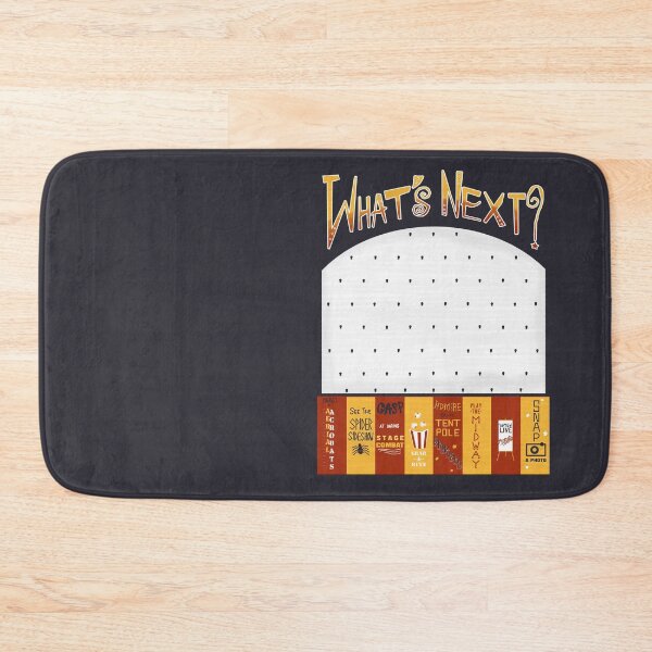 Item preview, "What's Next?" Vintage-Style Circus Poster designed and sold by LochNestFarm.