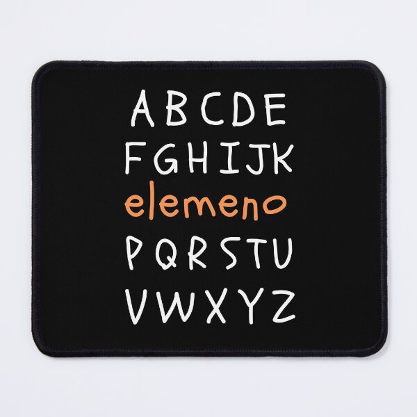 Item preview, ABC Elemeno Alphabet designed and sold by appareltolove.