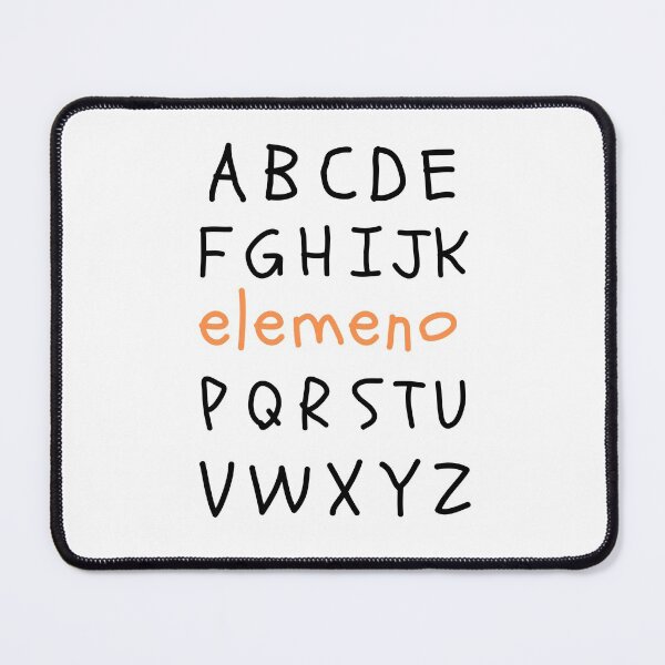 Item preview, ABC Elemeno Alphabet designed and sold by appareltolove.
