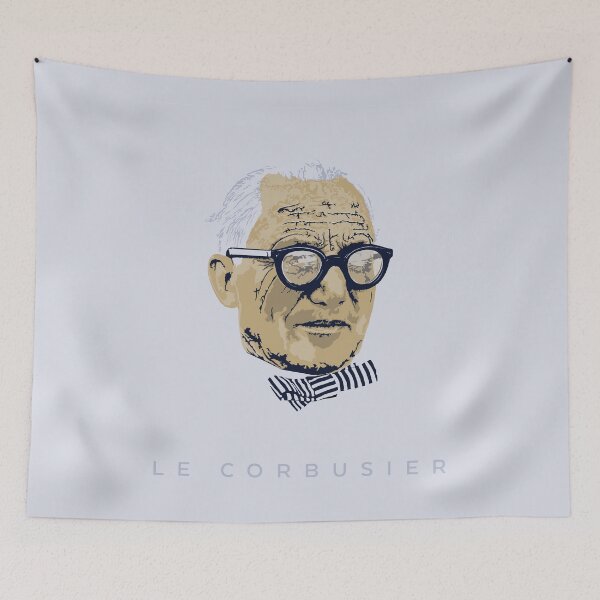 Item preview, Le Corbusier Poster designed and sold by TropicalHuman.