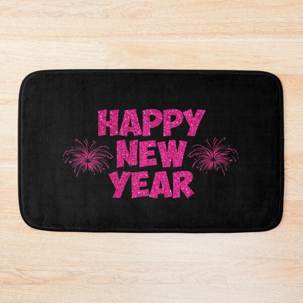 Item preview, pink happy new year fireworks designed and sold by Gossip Rag.
