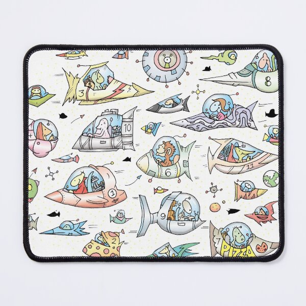 Item preview, spaceships designed and sold by braindrop.