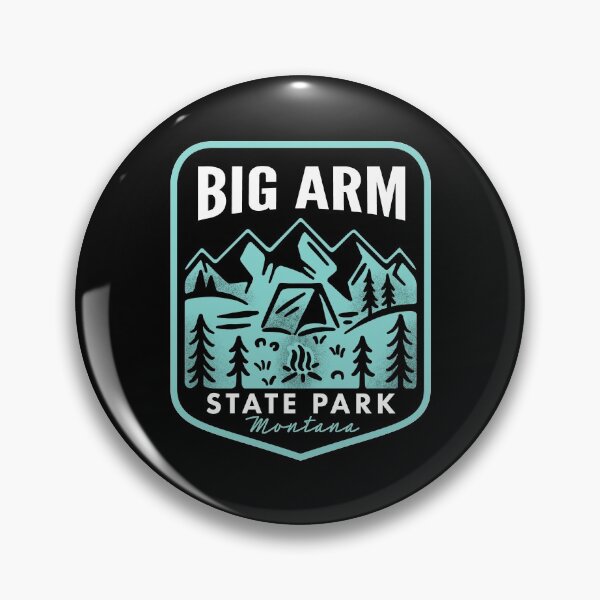 Artikelvorschau, Big Arm State Park Montana entworfen und verkauft von HalpinDesign.