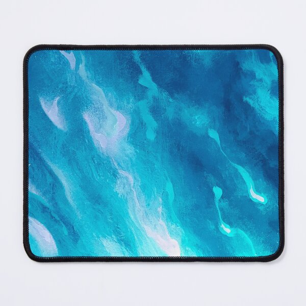 Item preview, Blue And Aqua Rivers Of Sky Abstract Art designed and sold by DEC02.