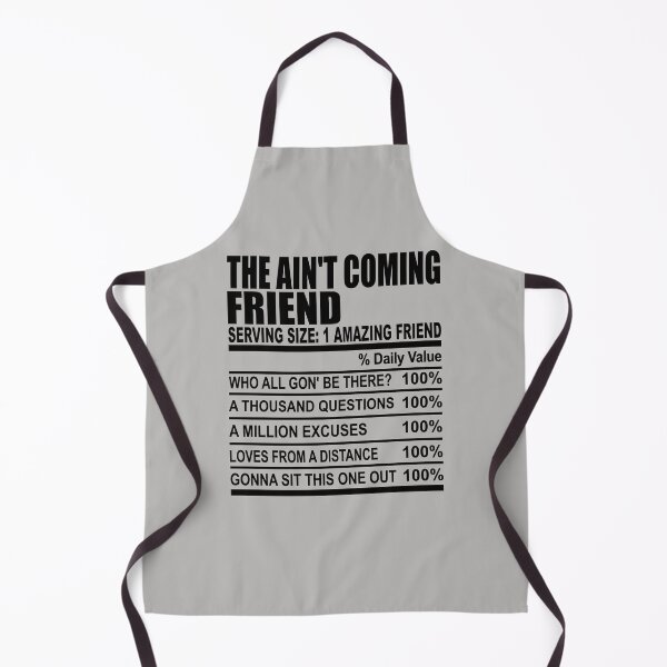 Item preview, Ain't Coming Friend designed and sold by IAmLisaMaria.