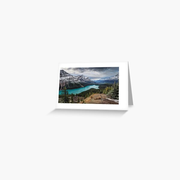 Lake Peyto Greeting Card